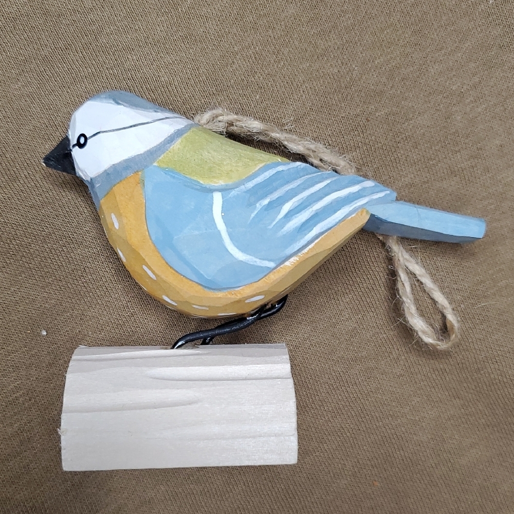 Handcrafted Wooden‎ Bird Decor